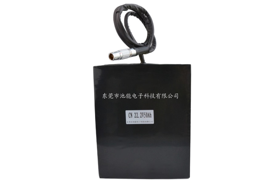 工業(yè)設備鋰電池 24V50000mAH 帶航空插頭
